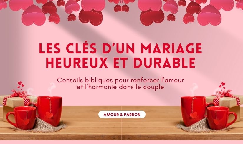librairie chrétienne en ligne : Les clefs d’un mariage heureux et durable